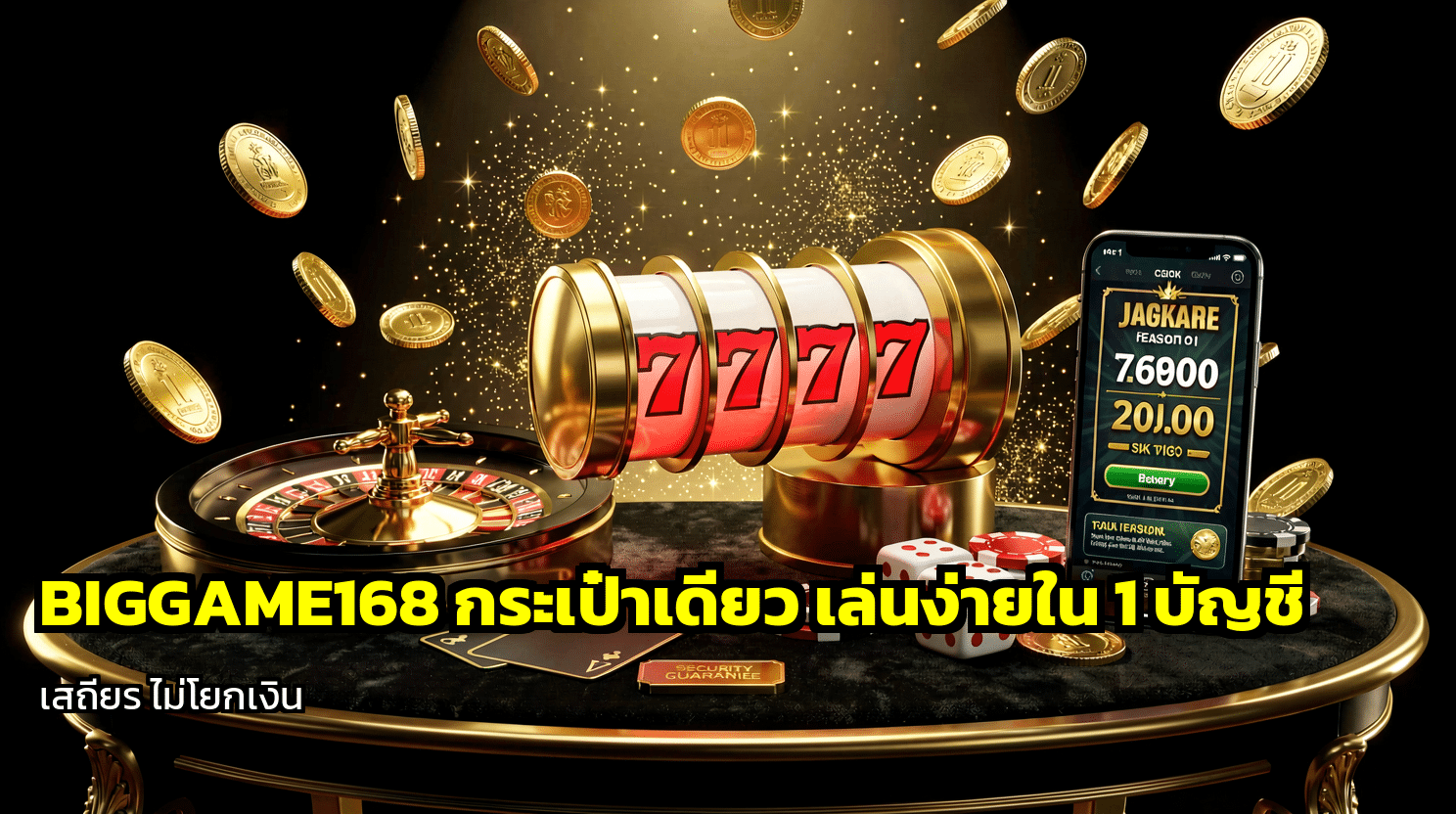 BIGGAME168 กระเป๋าเดียว