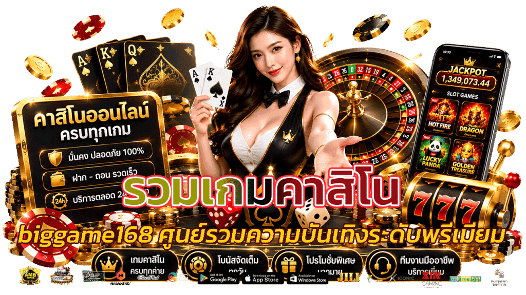 biggame168 รวมเกมคาสิโน ศูนย์รวมความบันเทิงระดับพรีเมียม