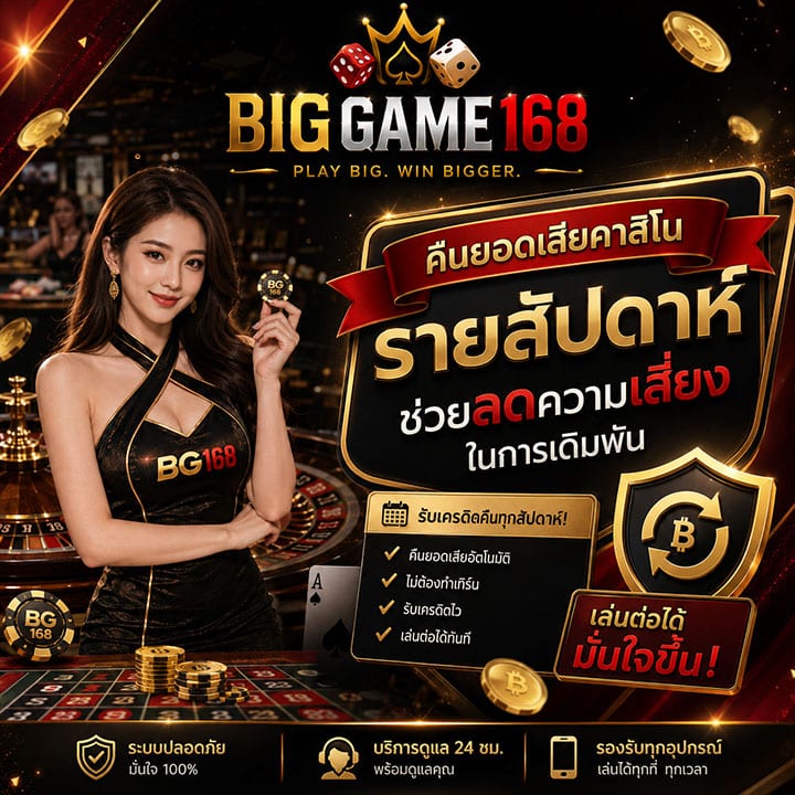 คืนยอดเสียคาสิโน รายสัปดาห์ ช่วยลดความเสี่ยงในการเดิมพัน