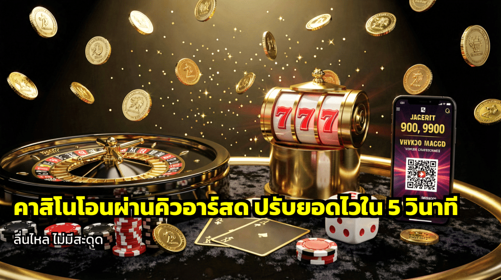 คาสิโนโอนผ่านคิวอาร์สด