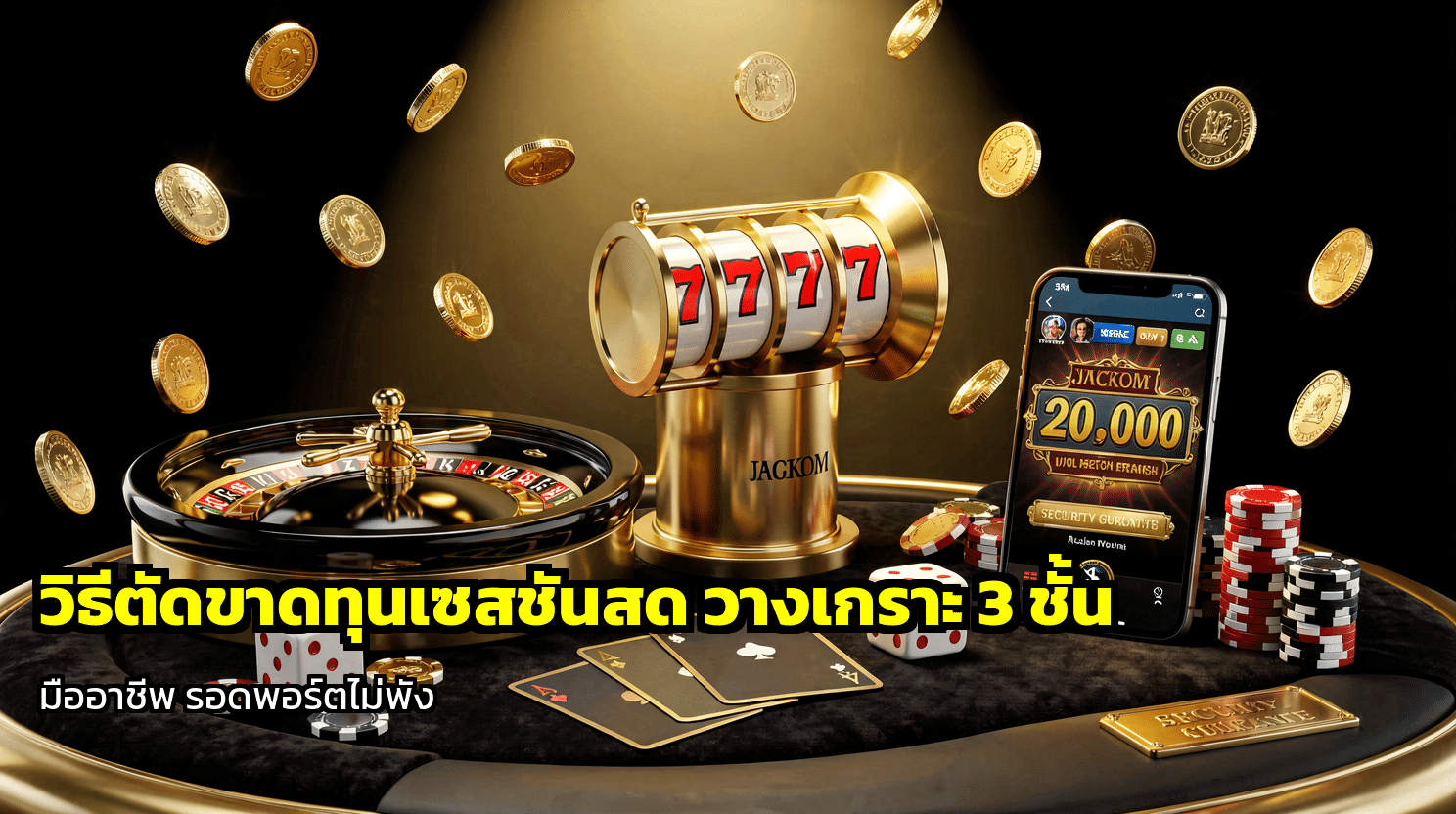 วิธีตัดขาดทุนเซสชันสด