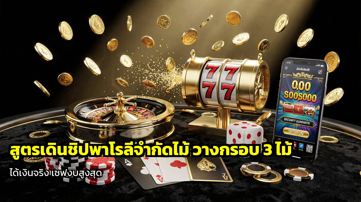 สูตรเดินชิปพาโรลีจำกัดไม้