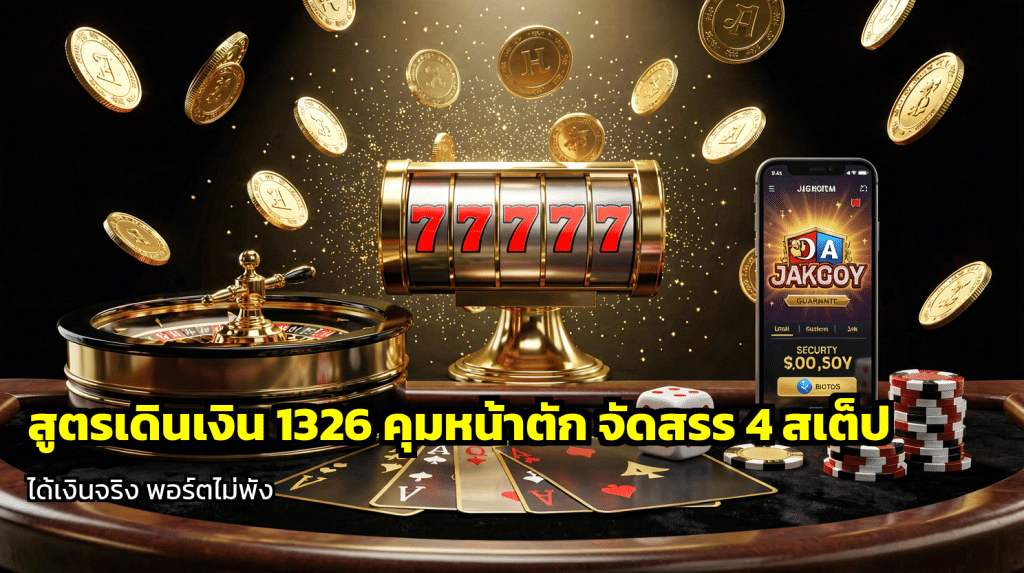 สูตรเดินเงิน 1326 คุมหน้าตัก
