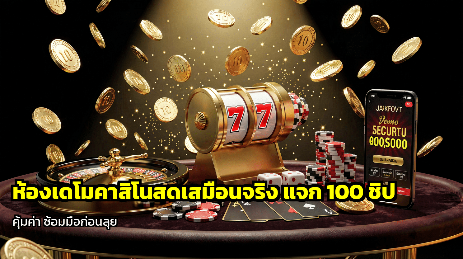 ห้องเดโมคาสิโนสดเสมือนจริง