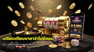 เปรียบเทียบบาคาร่าไม่มีคอม